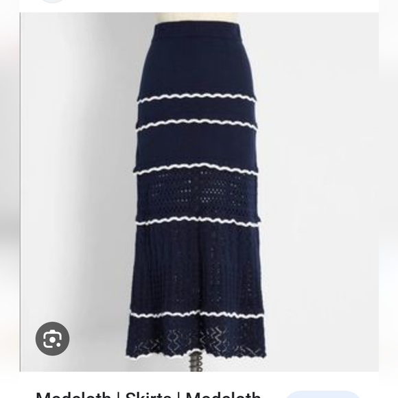 Modcloth Crochet Skirt - Picture 2 of 13